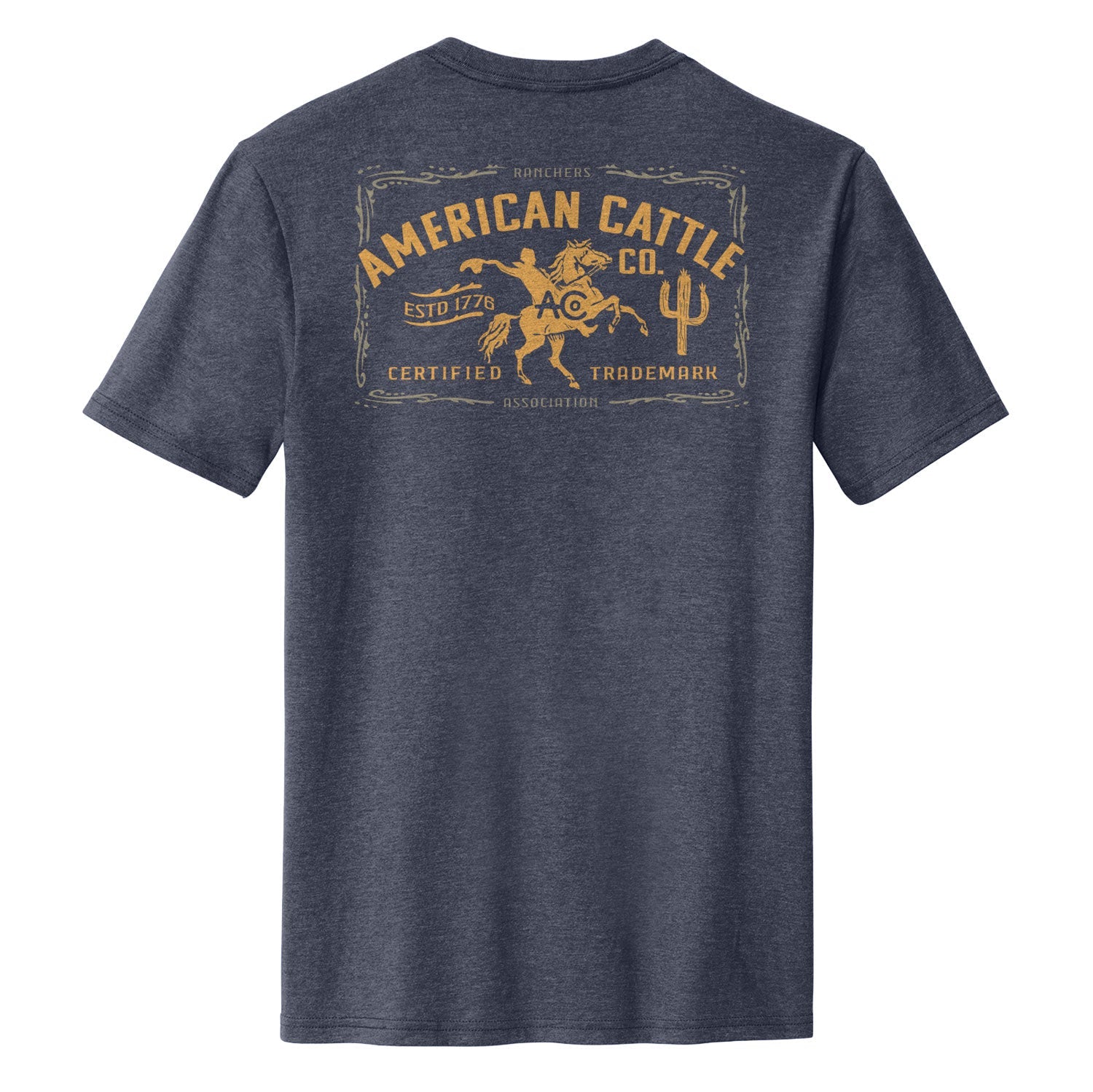 タレントカード Rest&Recreation RR horse graphic tee Bucking Horse Tee – American Cattle Co