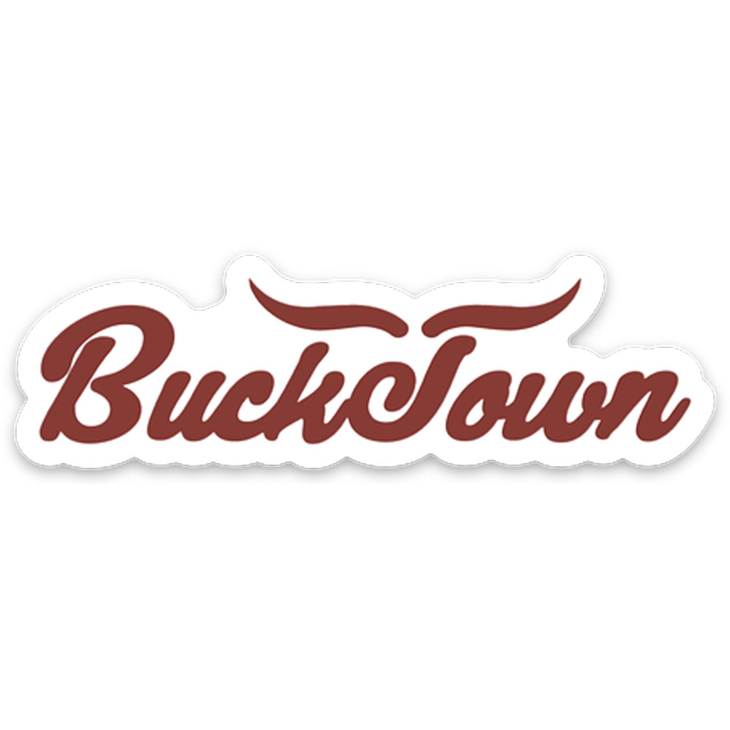 Bucktown Horns Decal