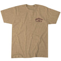 The beige Shadowhorn Tee by Rural Cloth showcases a small 