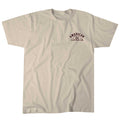 Introducing the Shadowhorn Tee by Rural Cloth: a beige T-shirt with 