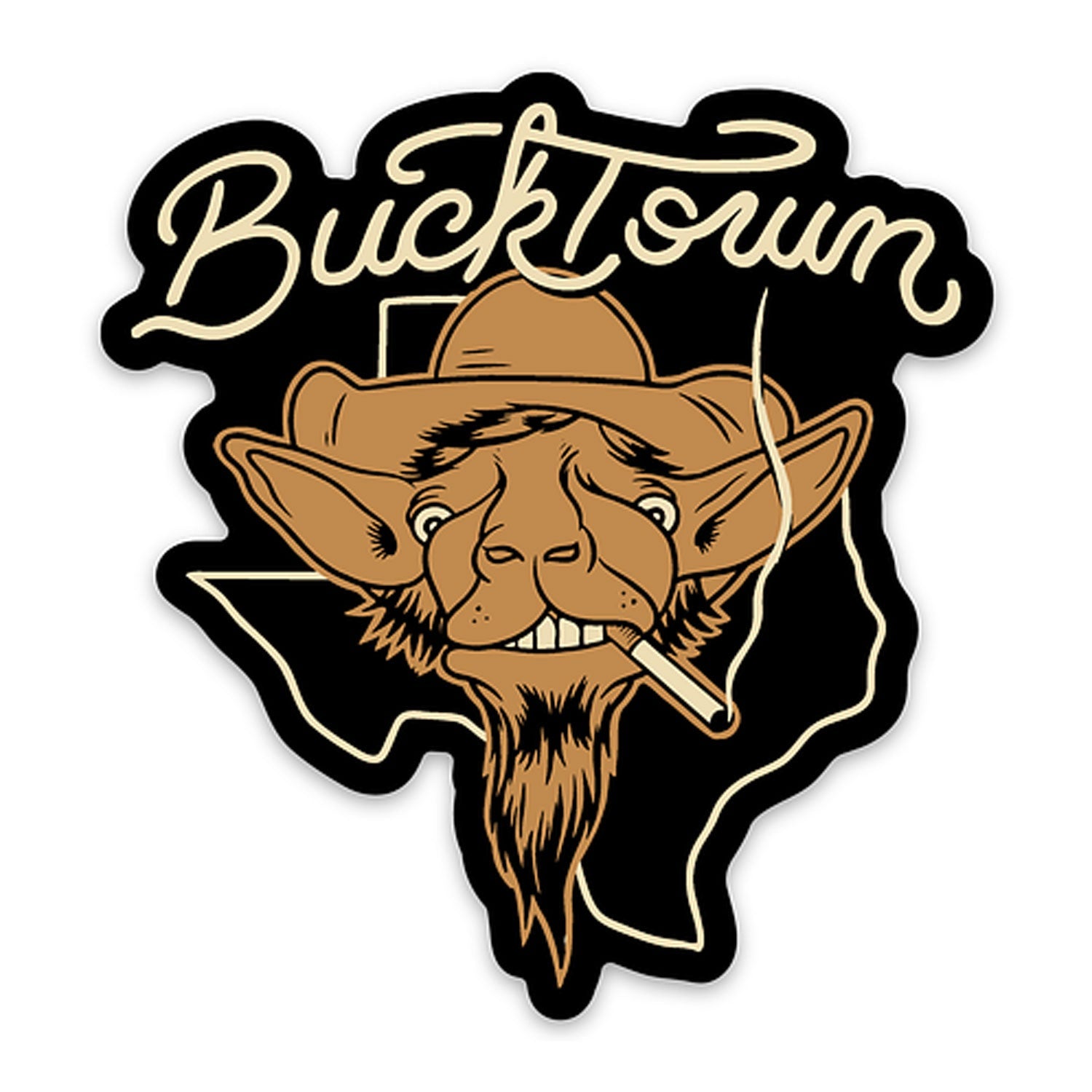 Texas GOAT Decal